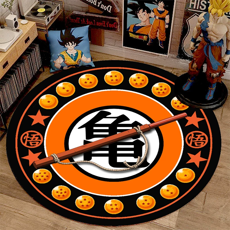 Home Edit Bathroom - Anime Dragon Ball Floor Mat Goku