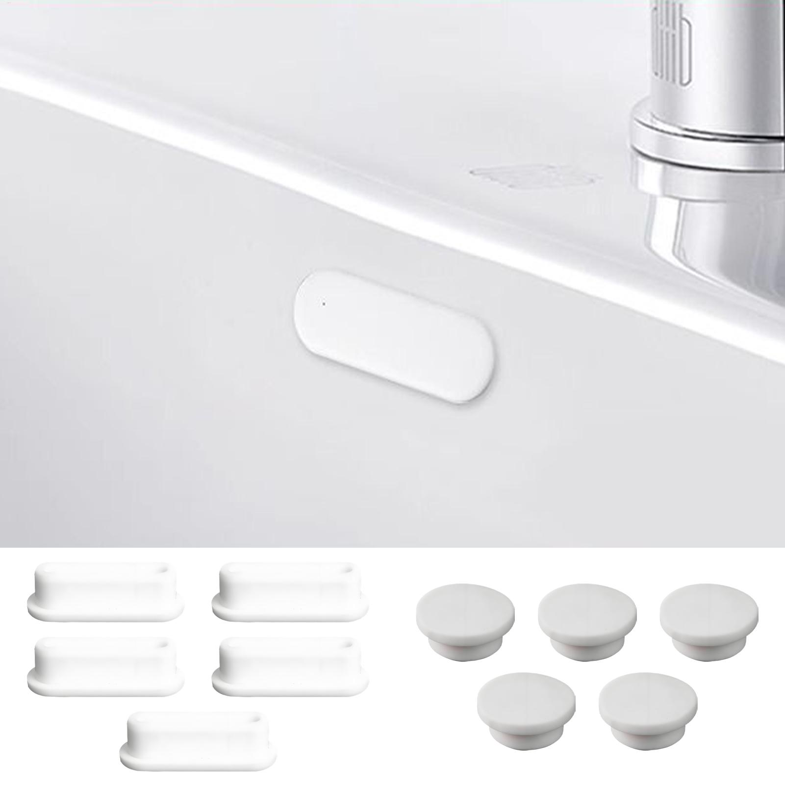 Home Bathroom Wash Basin - 5pcs Bathroom Rubber Wash Basin Overflow