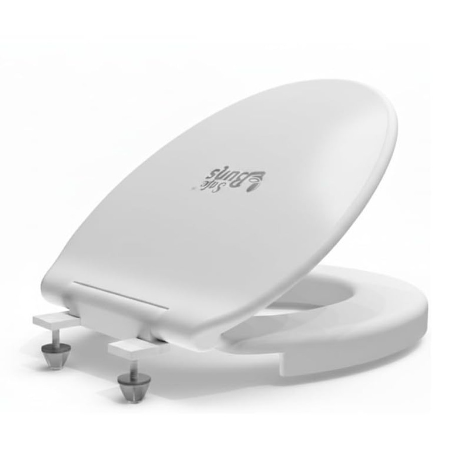 Home Design Bathroom - SafeBuns soft close round toilet seat