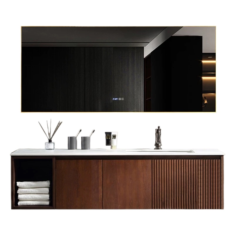 Home Bathroom Wash Basin - Bathroom combination cabinet Wooden vanity Home