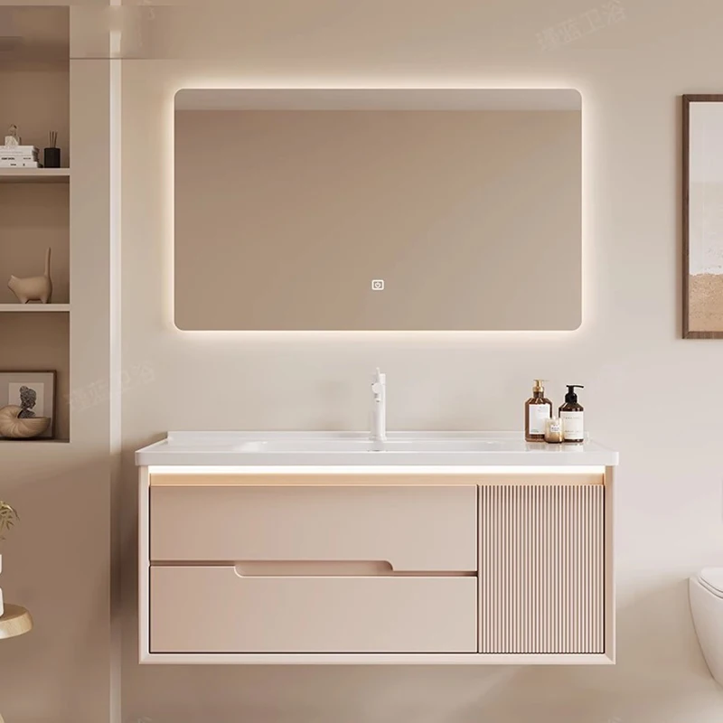 Home Bathroom Vanity - Display Luxury Bathroom Cabinet Skincare Decorations