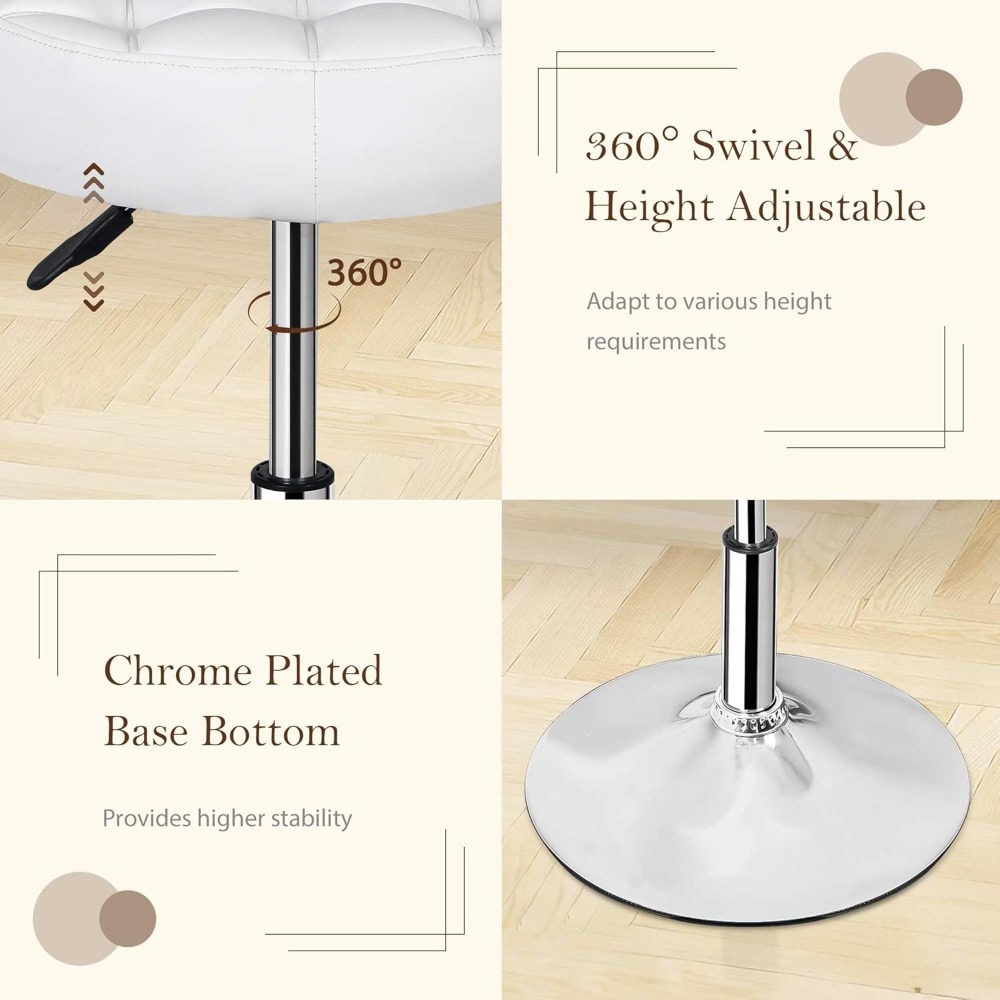 Vanity Chair Stool Modern Tuft – Home Bathroom Vanity recenzja i cena