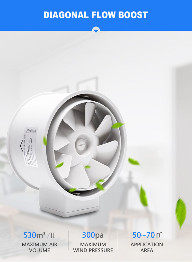 2026 6'' Inline Duct Fan Air V – Home Bathroom Extractor Fan recenzja i cena