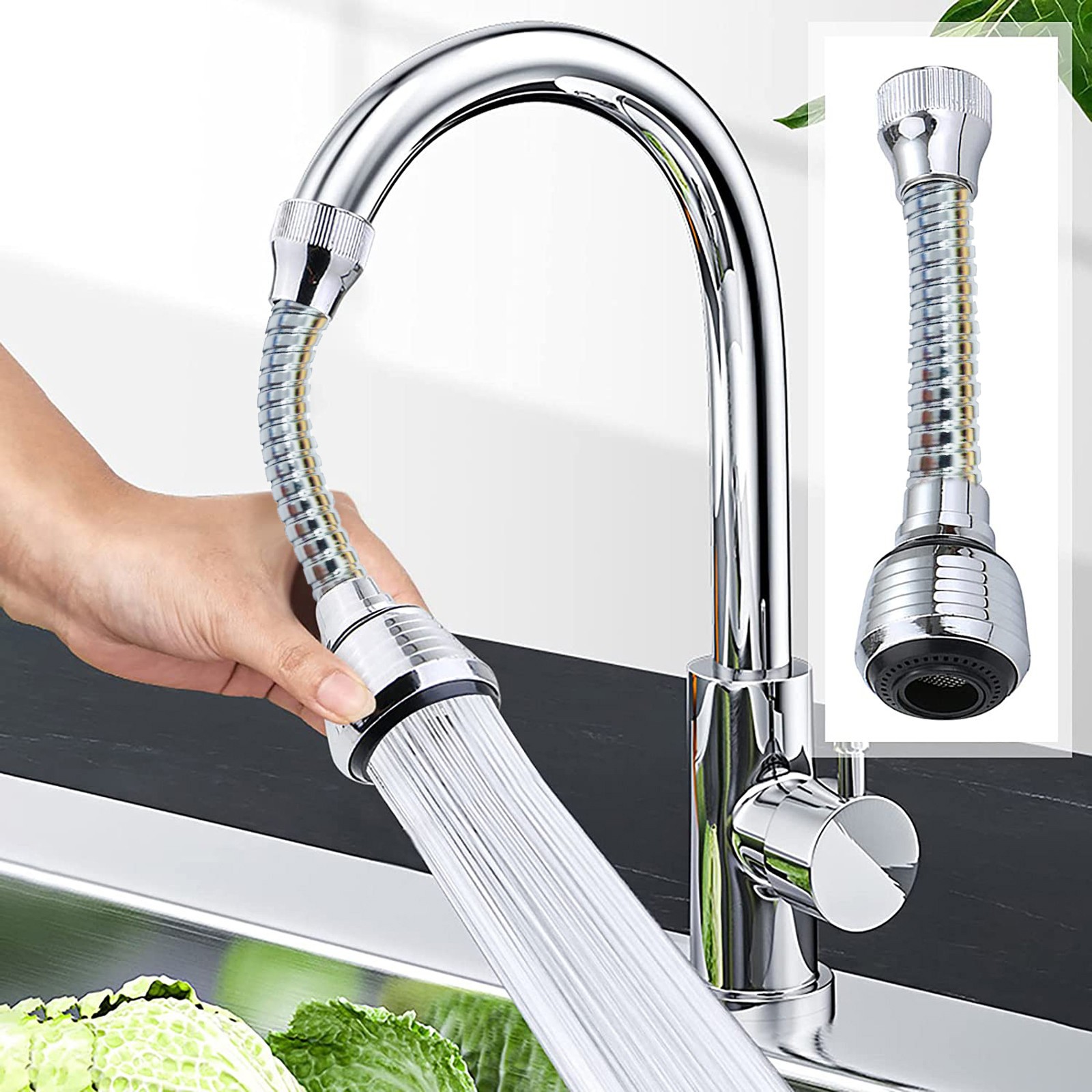 Metal Sink Faucet Sprayer With – Home Bathroom Water Filter recenzja i cena