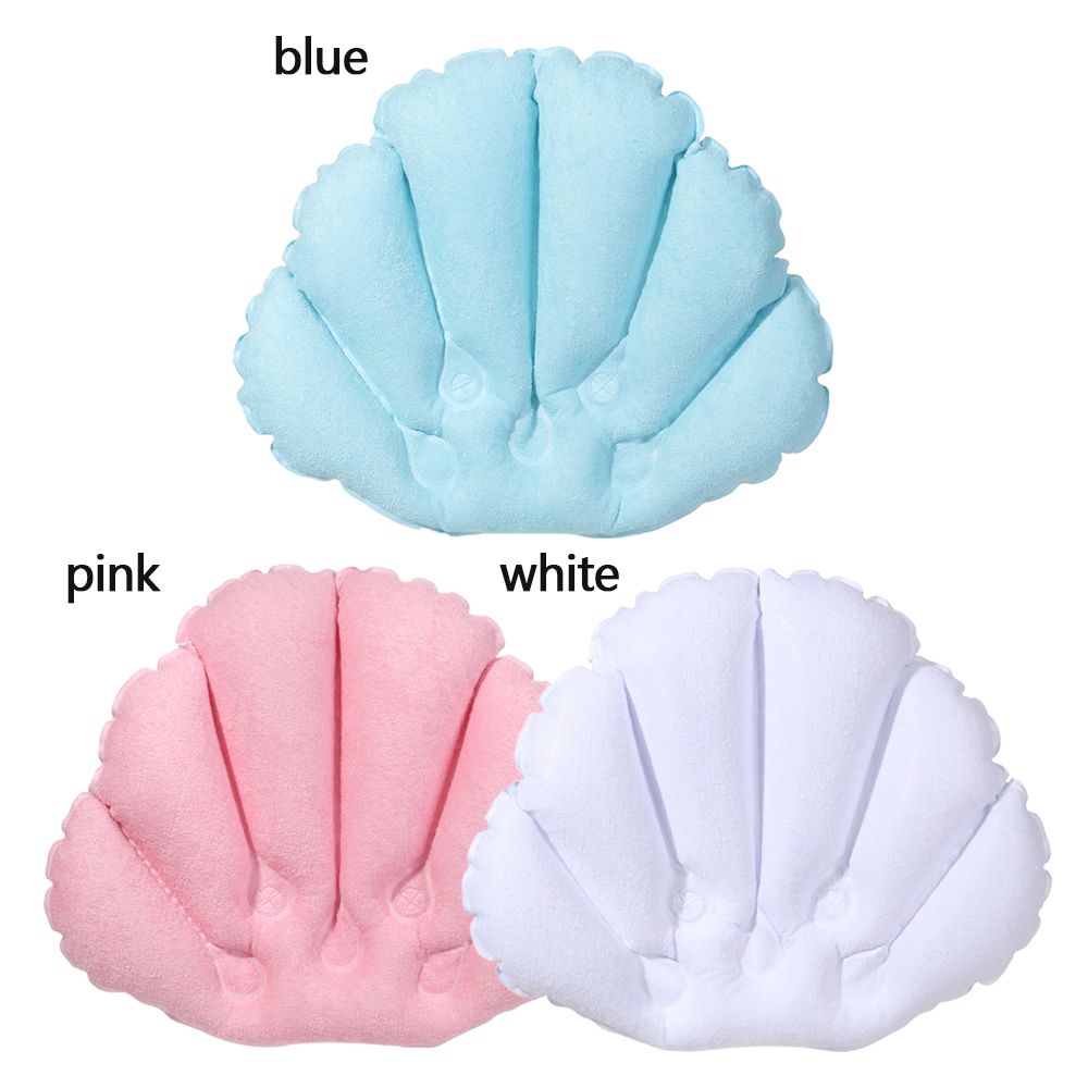 Soft Fan-shaped Inflatable Pil – Bathtub Pillow Inflatable recenzja i cena