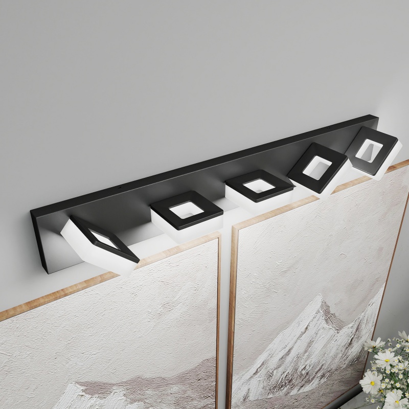 Adjustable 5-Head LED Mirror L – Home Bathroom Vanity recenzja i cena