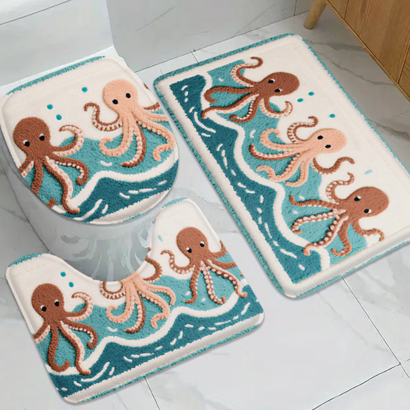Beach starfish printed home ma – Home Bathroom Wash Basin recenzja i cena
