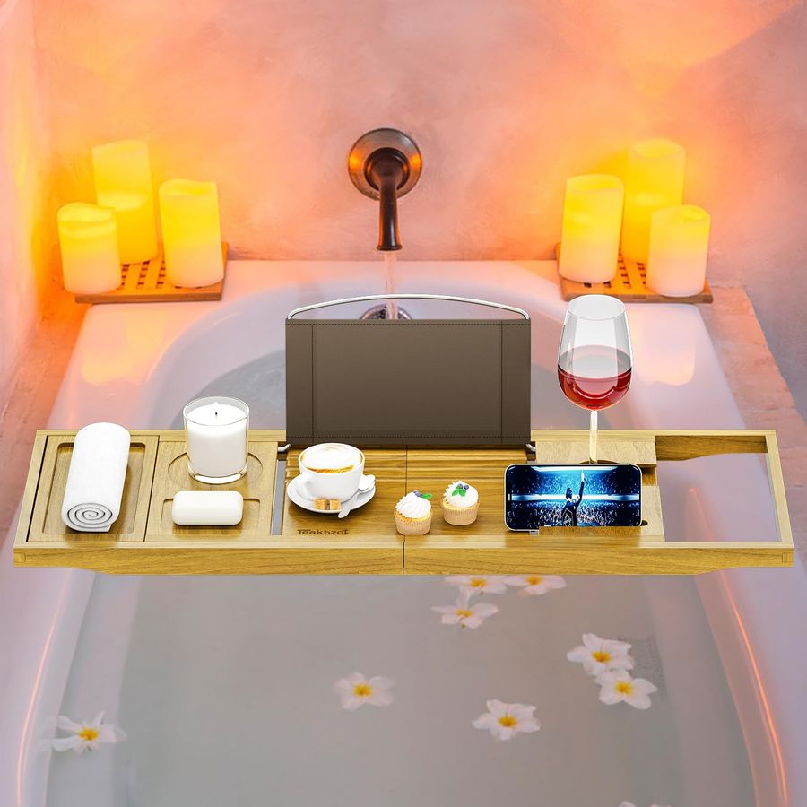 Accessories Cup Holders Bathtu – Bath Caddy Tray recenzja i cena
