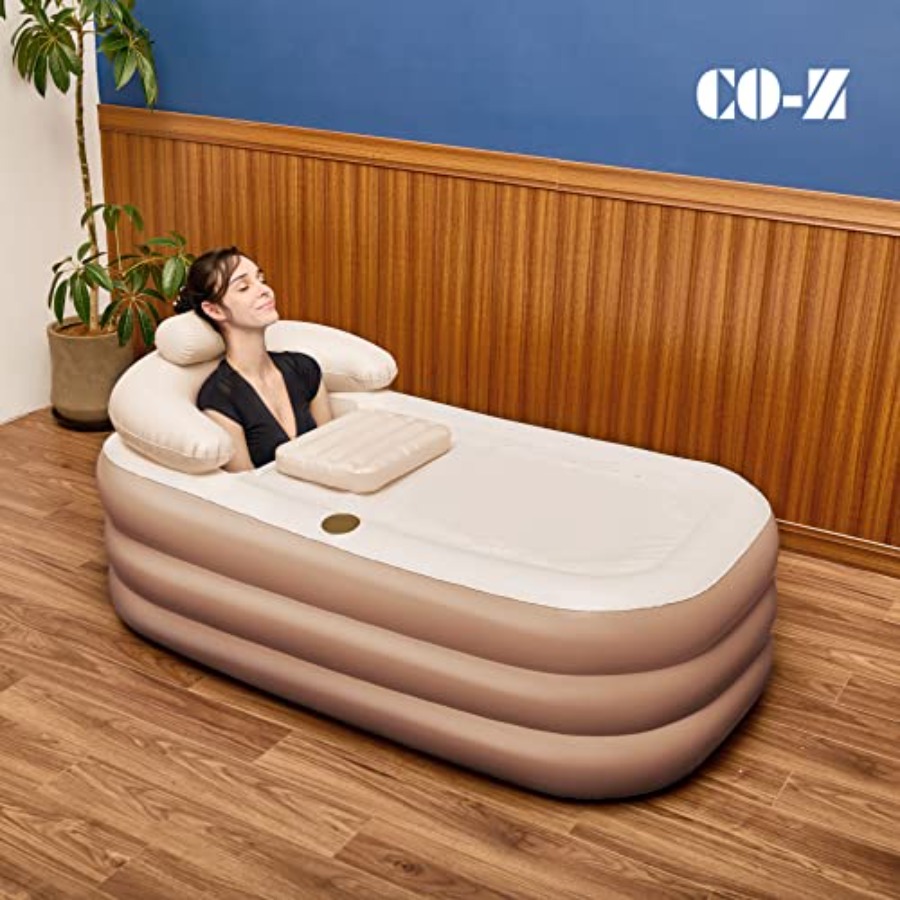 Inflatable Bathtub with Electr – Bathtub Pillow Inflatable recenzja i cena