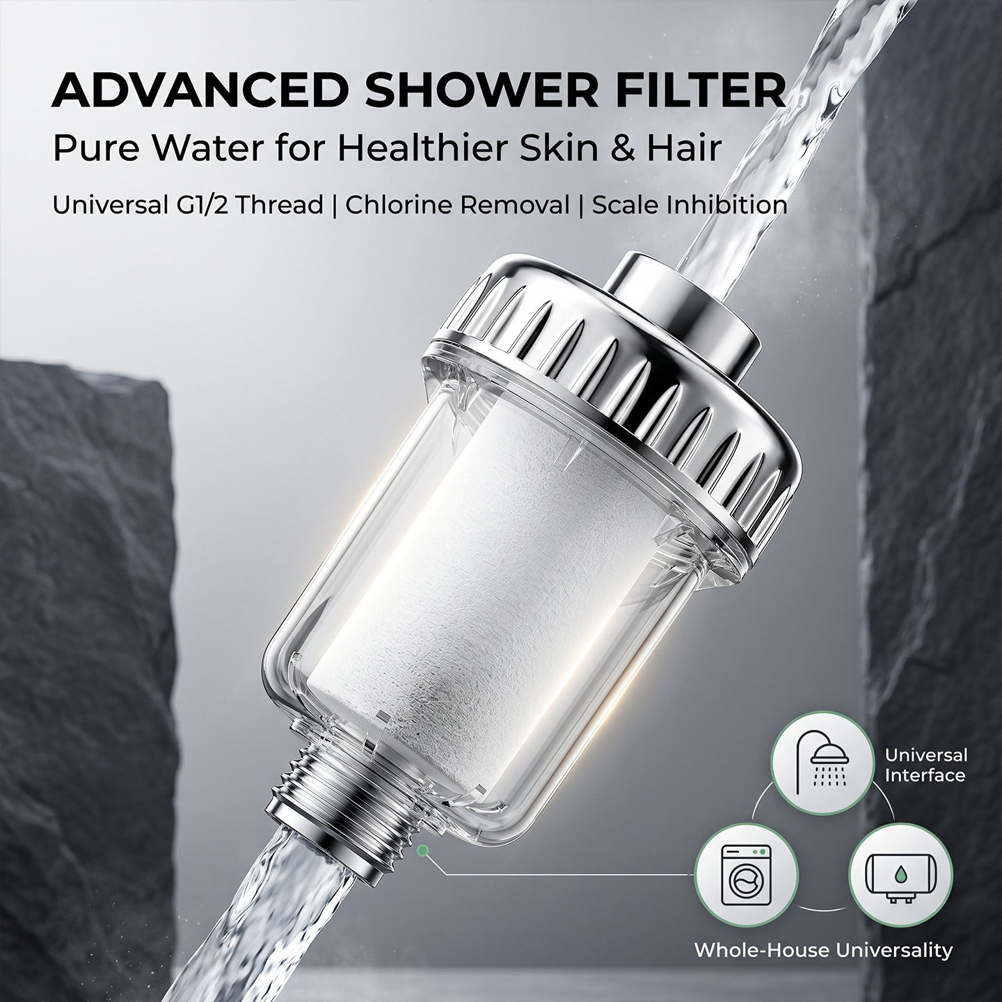 Water Heater Pre Filter Shower – Home Bathroom Water Filter recenzja i cena