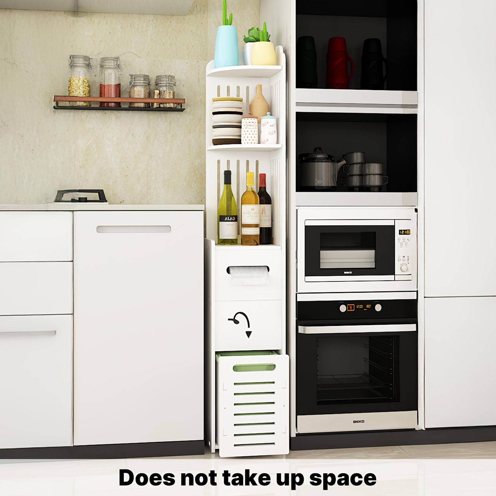Space-Saving Bathroom Cabinet, – Home Bathroom Organizer recenzja i cena