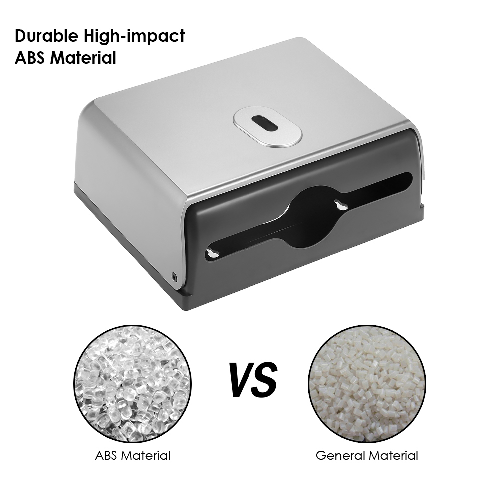 ABS Material Rectangular Wall- – Home Bathroom Towel Dispenser recenzja i cena