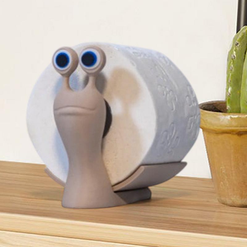 Snail Toilet Paper Holder Coun – Home Bathroom Towel Dispenser recenzja i cena