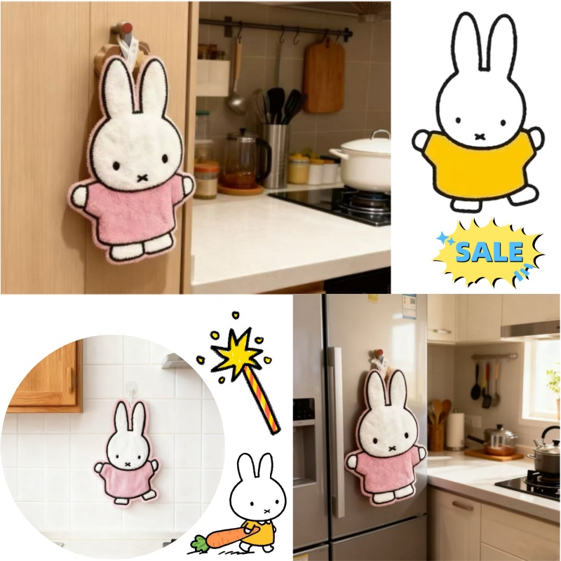 Cute Healing Series Miffy Rabb – Home Edit Bathroom recenzja i cena