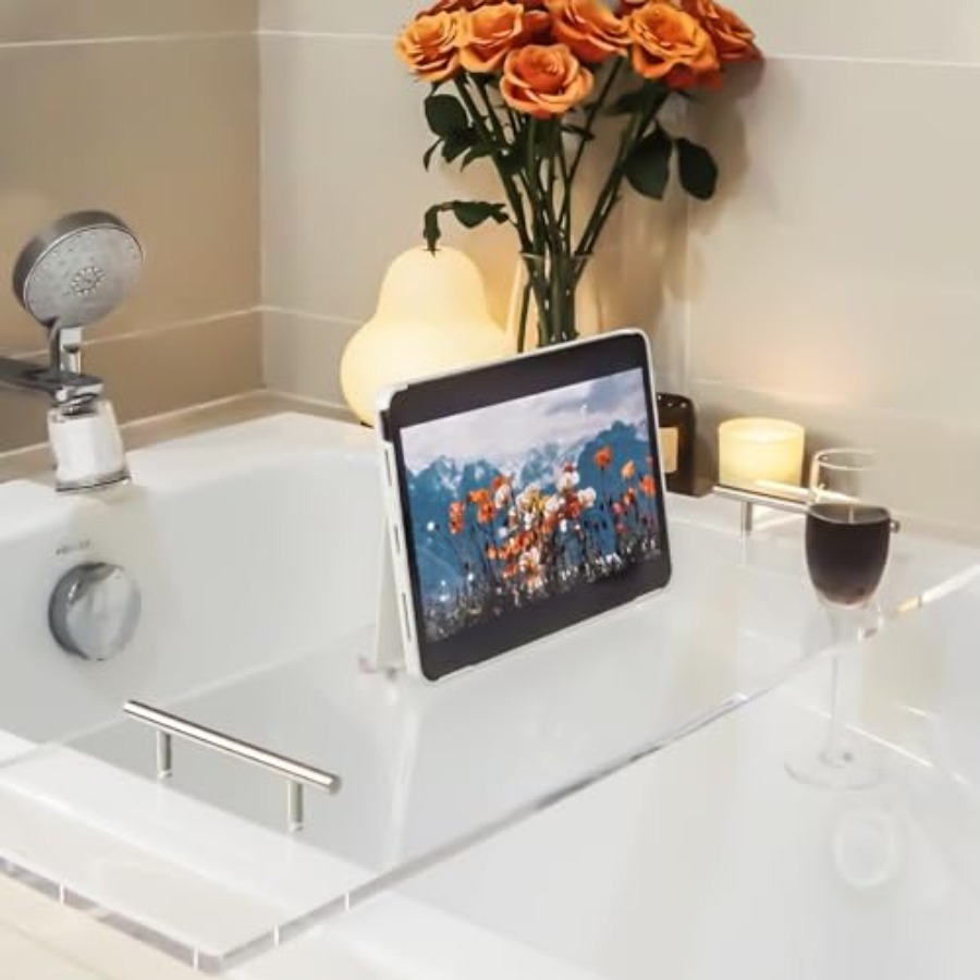 Acrylic Bathtub Tray Bathtub T – Bath Caddy Tray recenzja i cena