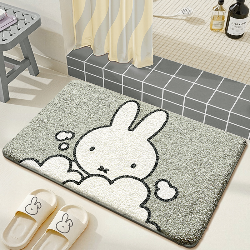 Kawaii Miffy Floor Mat Cute Ca – Home Edit Bathroom recenzja i cena