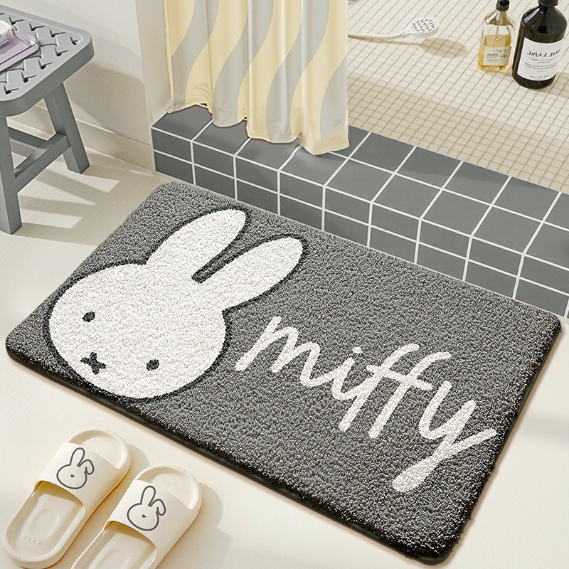 Kawaii Miffy Floor Mat Cute Ca – Home Edit Bathroom recenzja i cena