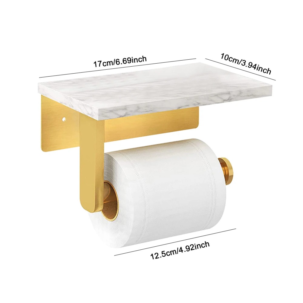 Marble Paper Storage Rack Meta – Home Bathroom Towel Dispenser recenzja i cena