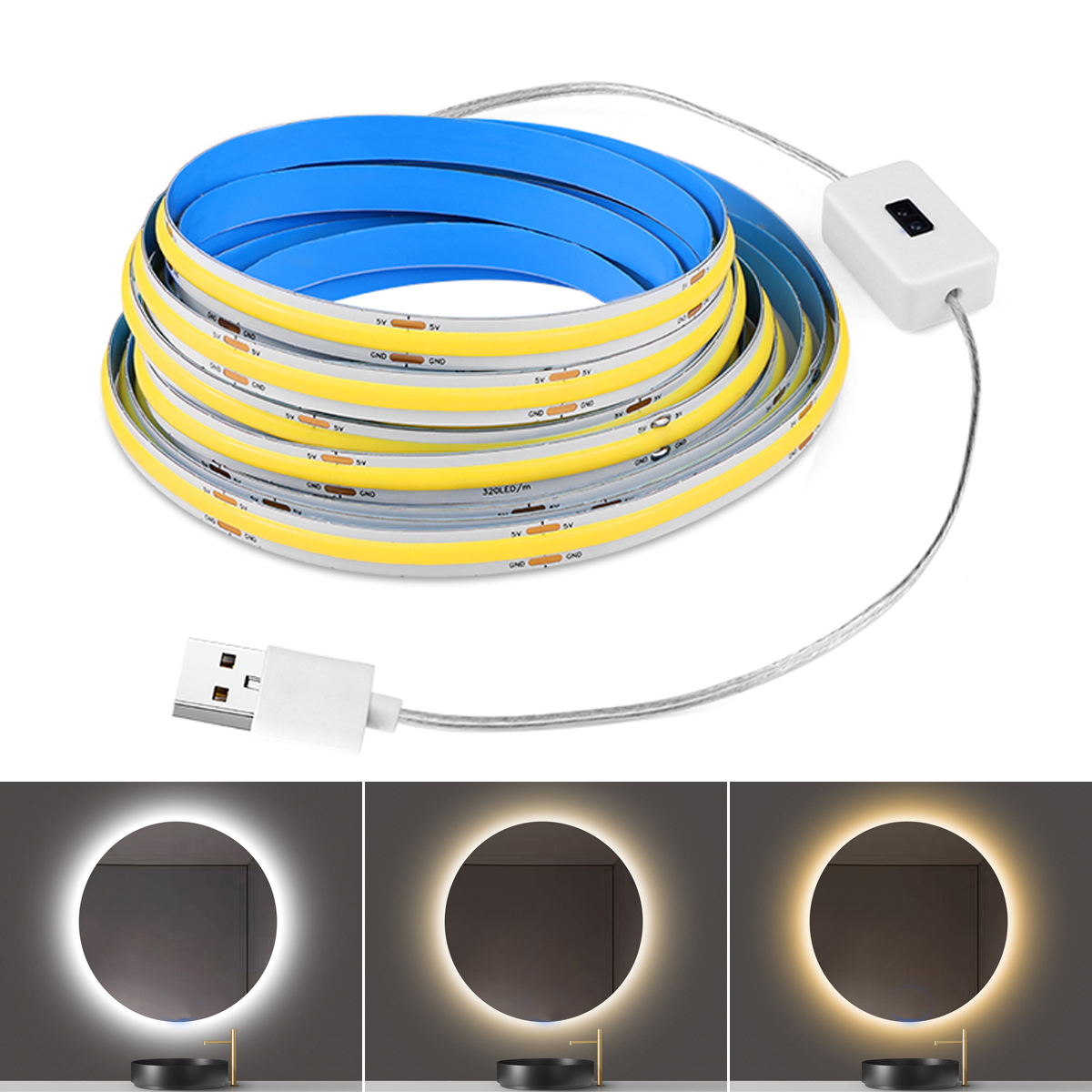 Bathroom Lights Mirror LED Lig – Home Bathroom Vanity recenzja i cena
