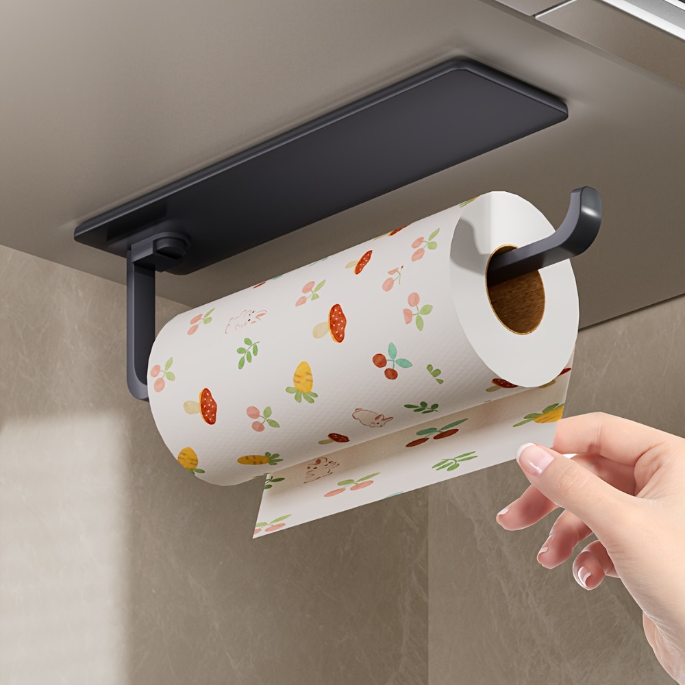 1pc Kitchen Towel Holder - Han – Home Bathroom Towel Dispenser recenzja i cena