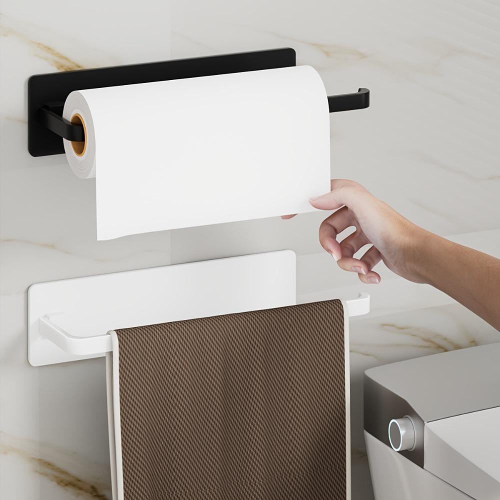 1pc Kitchen Towel Holder - Han – Home Bathroom Towel Dispenser recenzja i cena