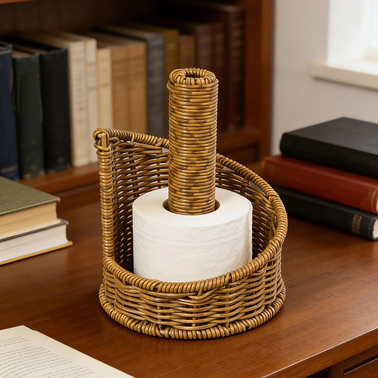 Farmhouse Toilet Paper Holder  – Home Bathroom Towel Dispenser recenzja i cena