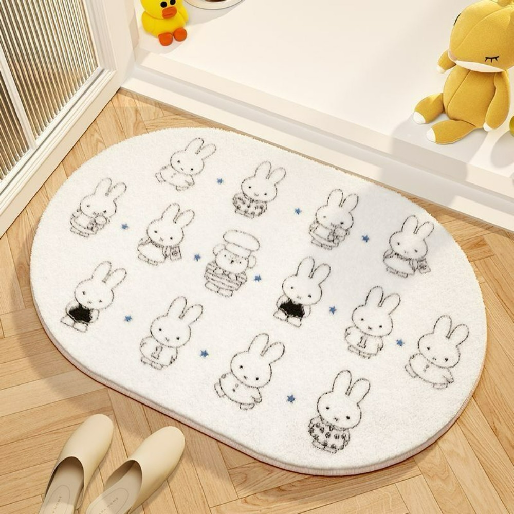 Miffy Cartoon Floor Mat Soft I – Home Edit Bathroom recenzja i cena