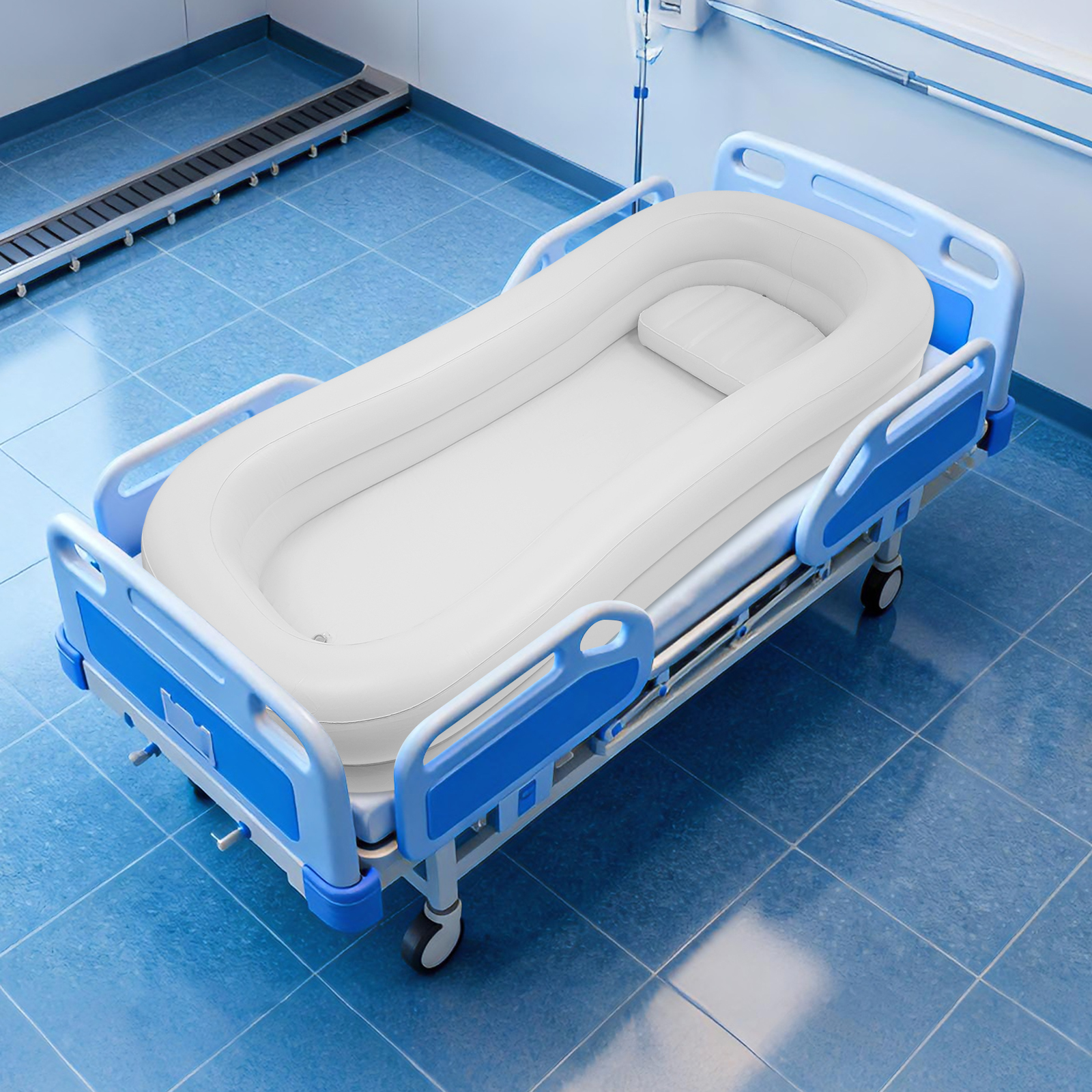 Rectangle PVC Inflatable Batht – Bathtub Pillow Inflatable recenzja i cena