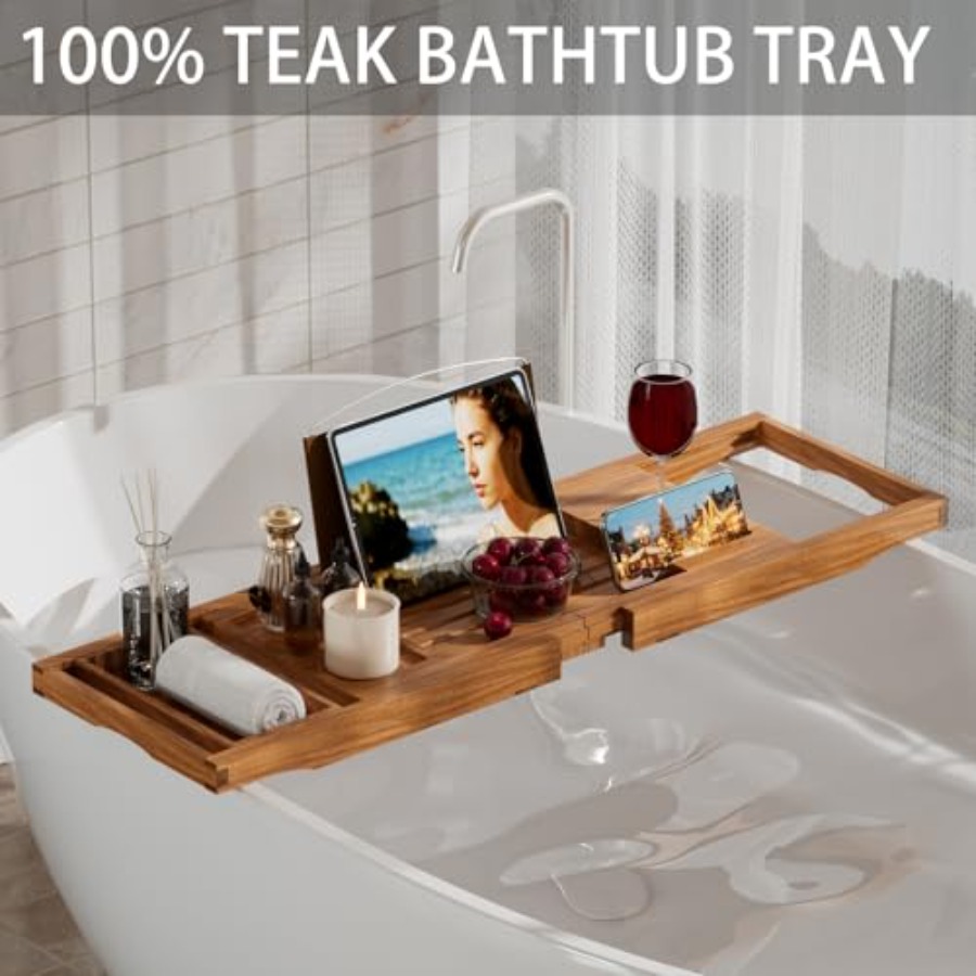 Premium Bathtub Tray Caddy Exp – Bath Caddy Tray recenzja i cena