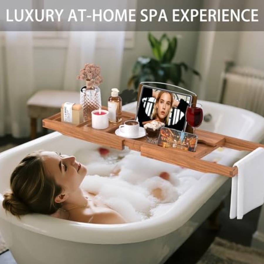Premium Bathtub Tray Caddy Exp – Bath Caddy Tray recenzja i cena