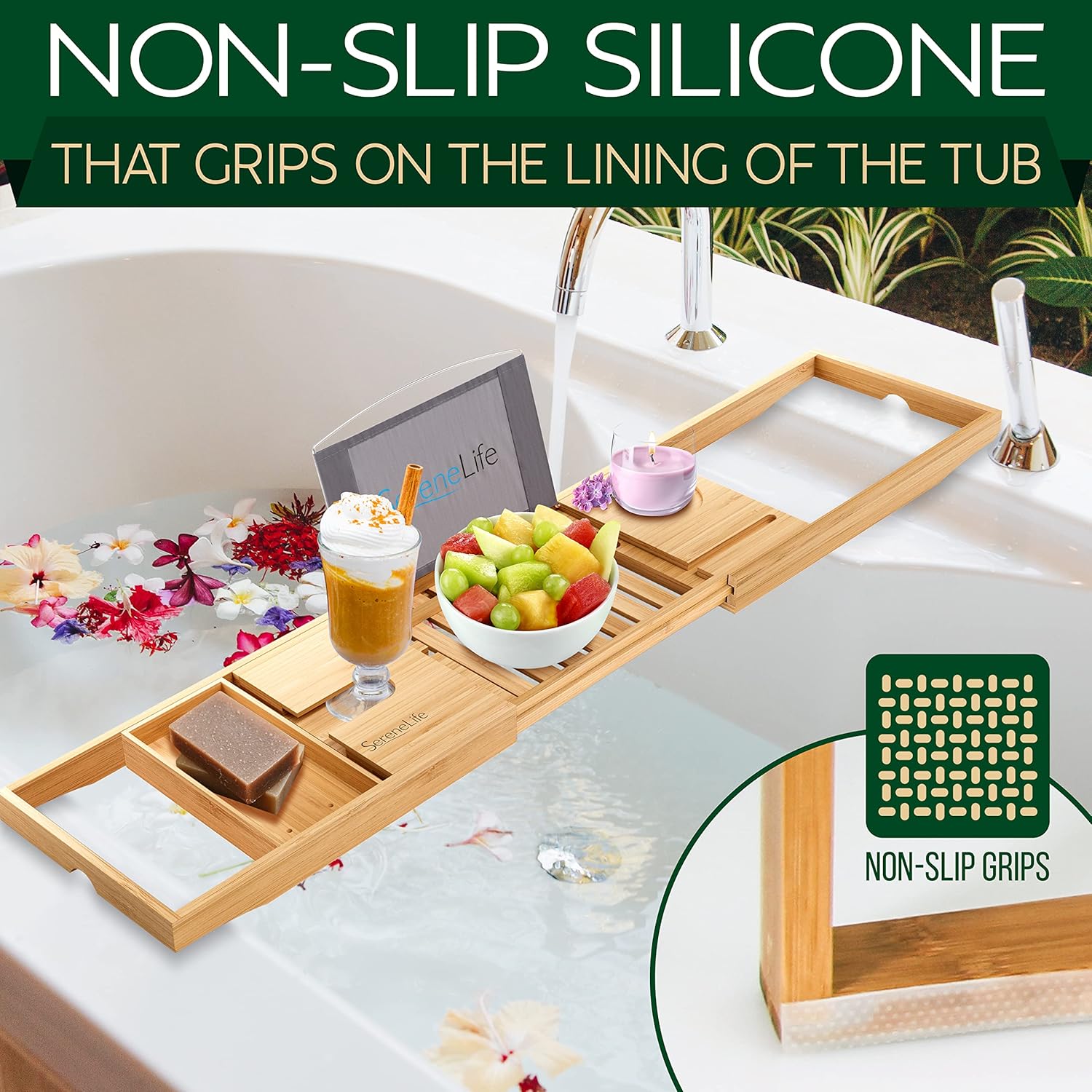 Expandable Bathtub Tray Caddy, – Bath Caddy Tray recenzja i cena