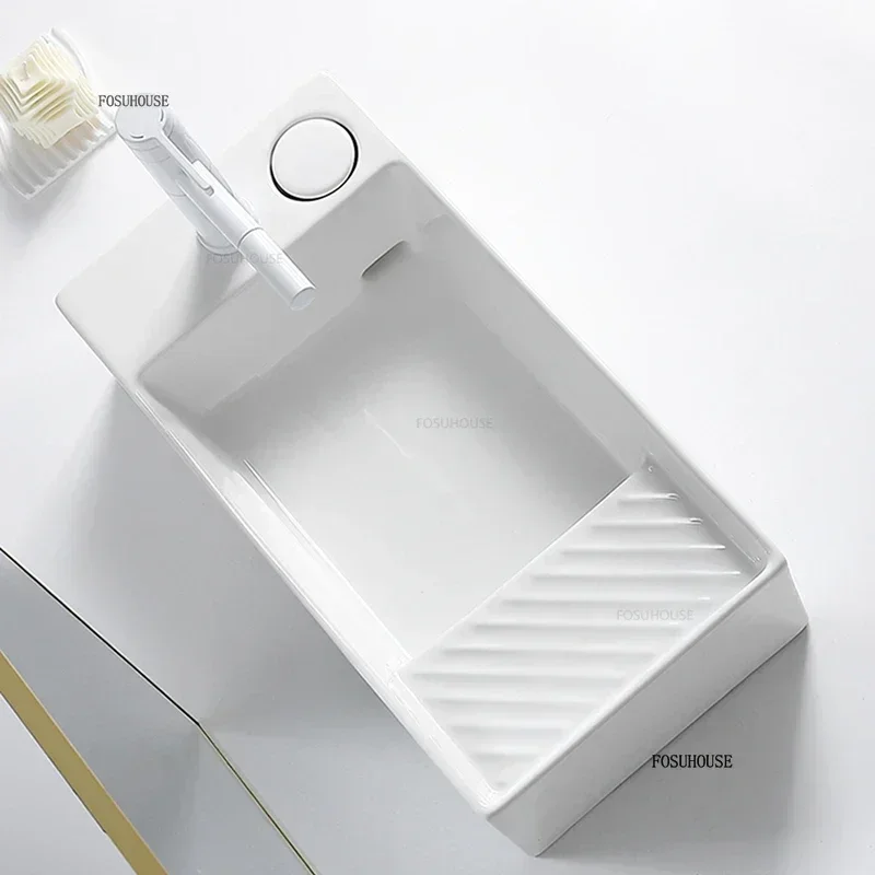 Washbasin Balcony Washing Mach – Home Bathroom Wash Basin recenzja i cena