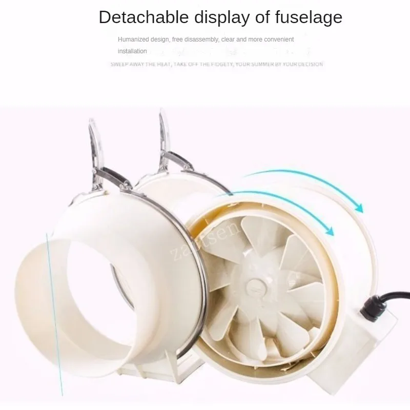 4/5/6 inch 110-220V Exhaust Fa – Home Bathroom Extractor Fan recenzja i cena