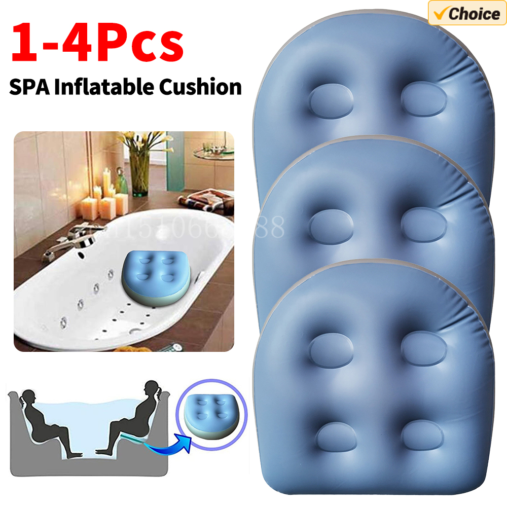 1-4 PCS SPA Inflatable Cushion – Bathtub Pillow Inflatable recenzja i cena