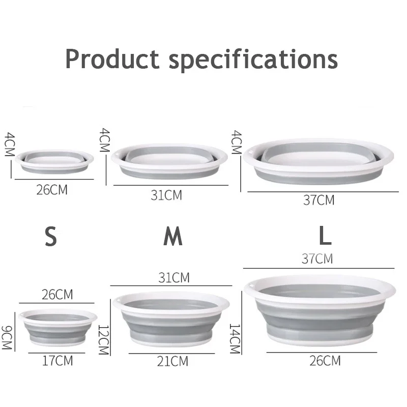 Plastic Folding Wash Basin, Po – Home Bathroom Wash Basin recenzja i cena