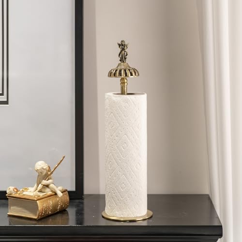 Antique-Style Brass Angel-Topp – Home Bathroom Towel Dispenser recenzja i cena