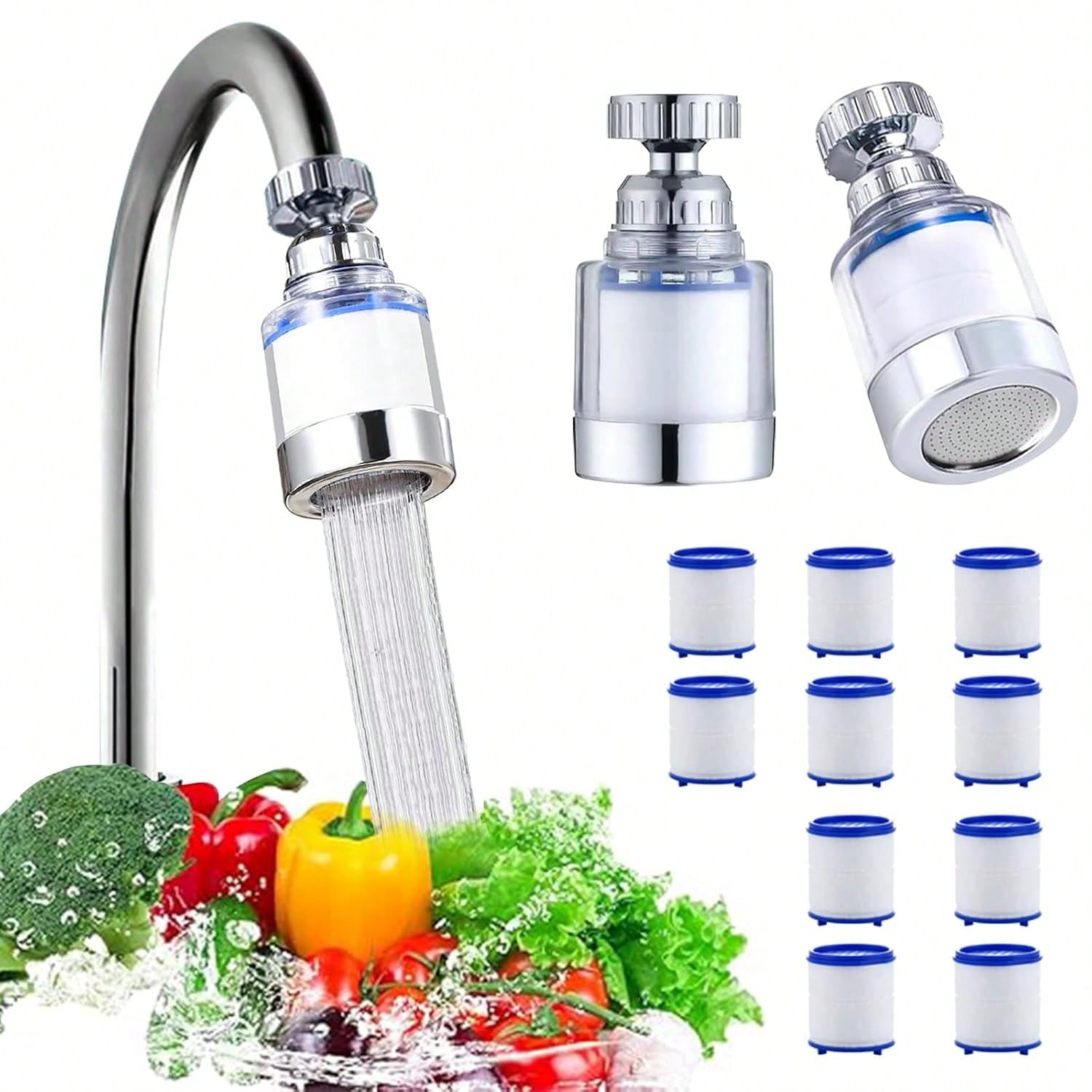 10/20/30 Pack Sink Water Fauce – Home Bathroom Water Filter recenzja i cena