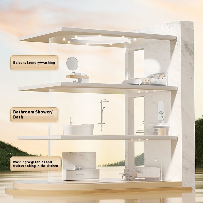Pre-shower head, shower set fo – Home Bathroom Water Filter recenzja i cena
