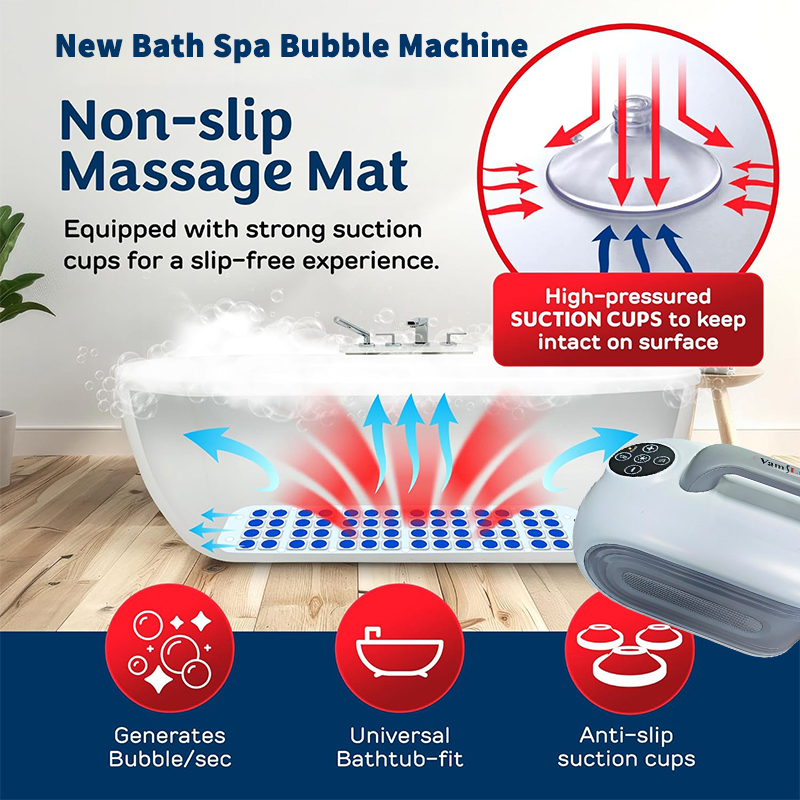 Bathtub Massage Mat Bubble Bat – Bathtub Pillow Inflatable recenzja i cena