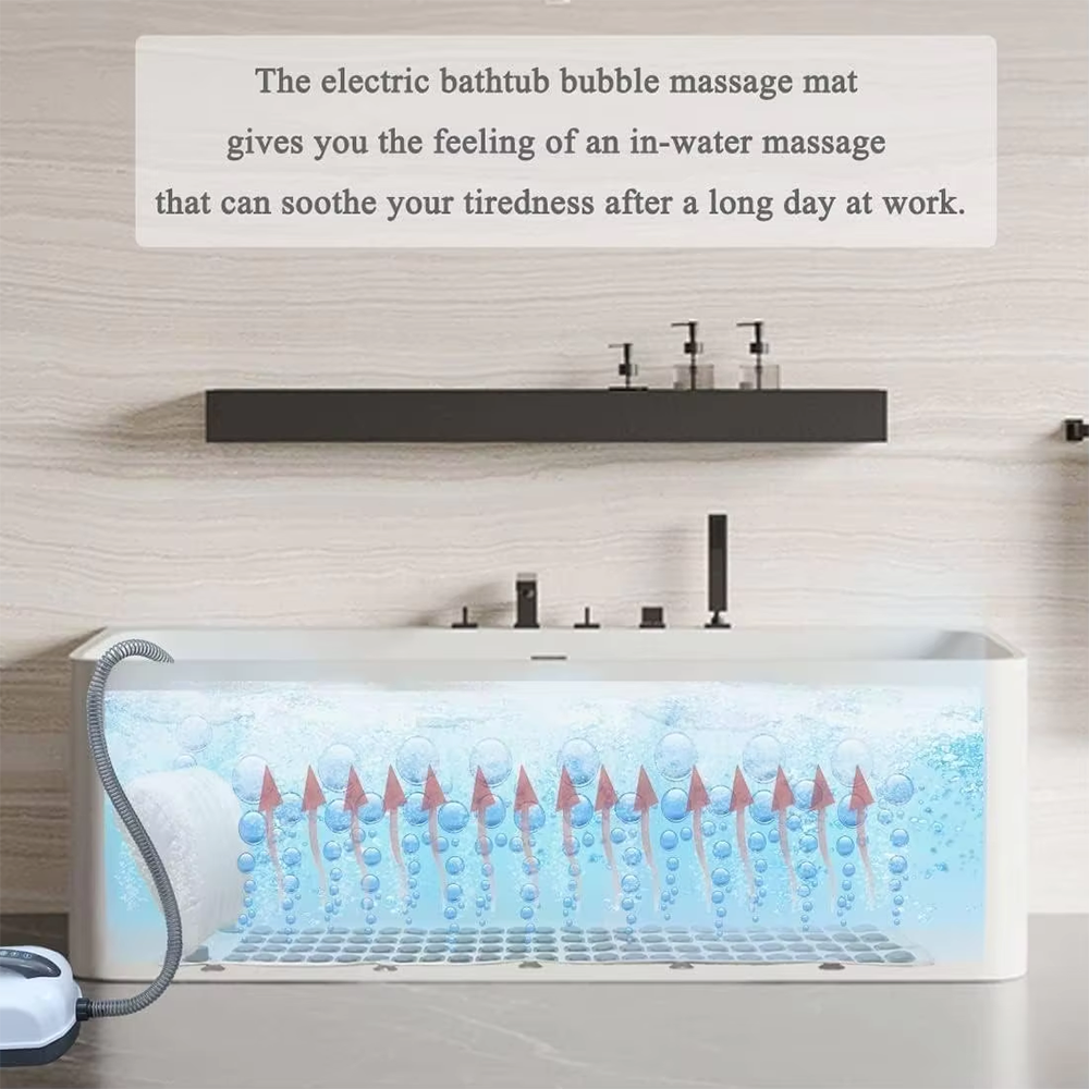 Bathtub Massage Mat Bubble Bat – Bathtub Pillow Inflatable recenzja i cena