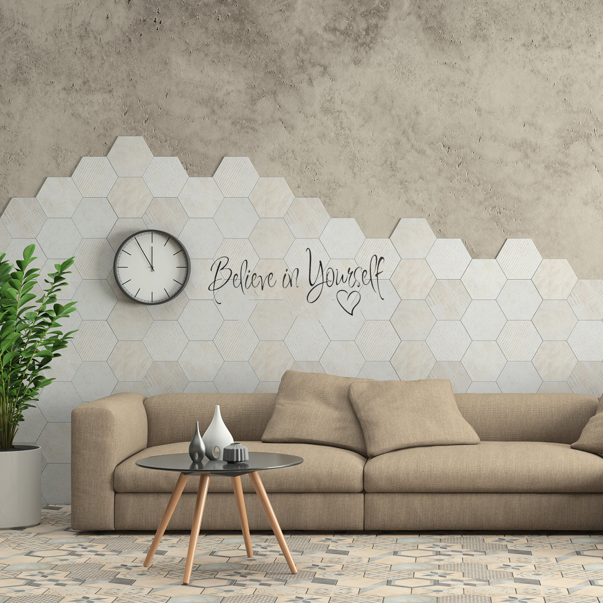 Wall Sticker Pvc Letter Design – Home Bathroom Quotes recenzja i cena