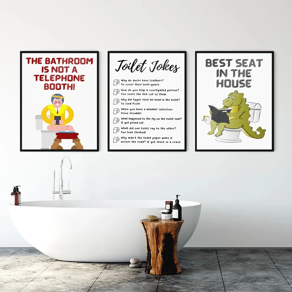 Karma Bathroom Rules Art Quote – Home Bathroom Quotes recenzja i cena