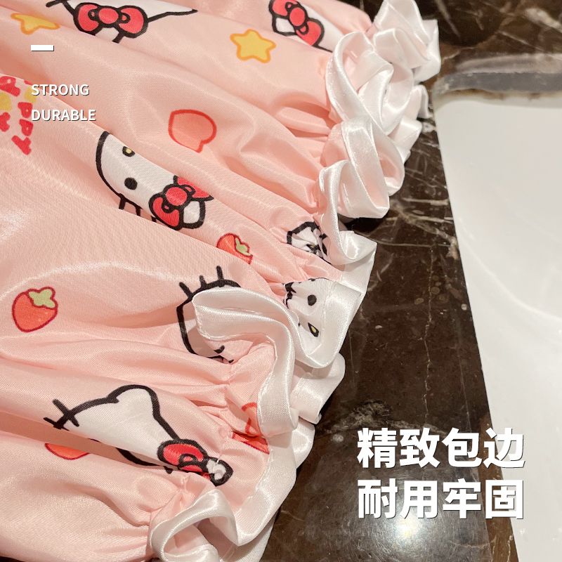 Hello Kitty Kawaii shower cap  – Home Edit Bathroom recenzja i cena