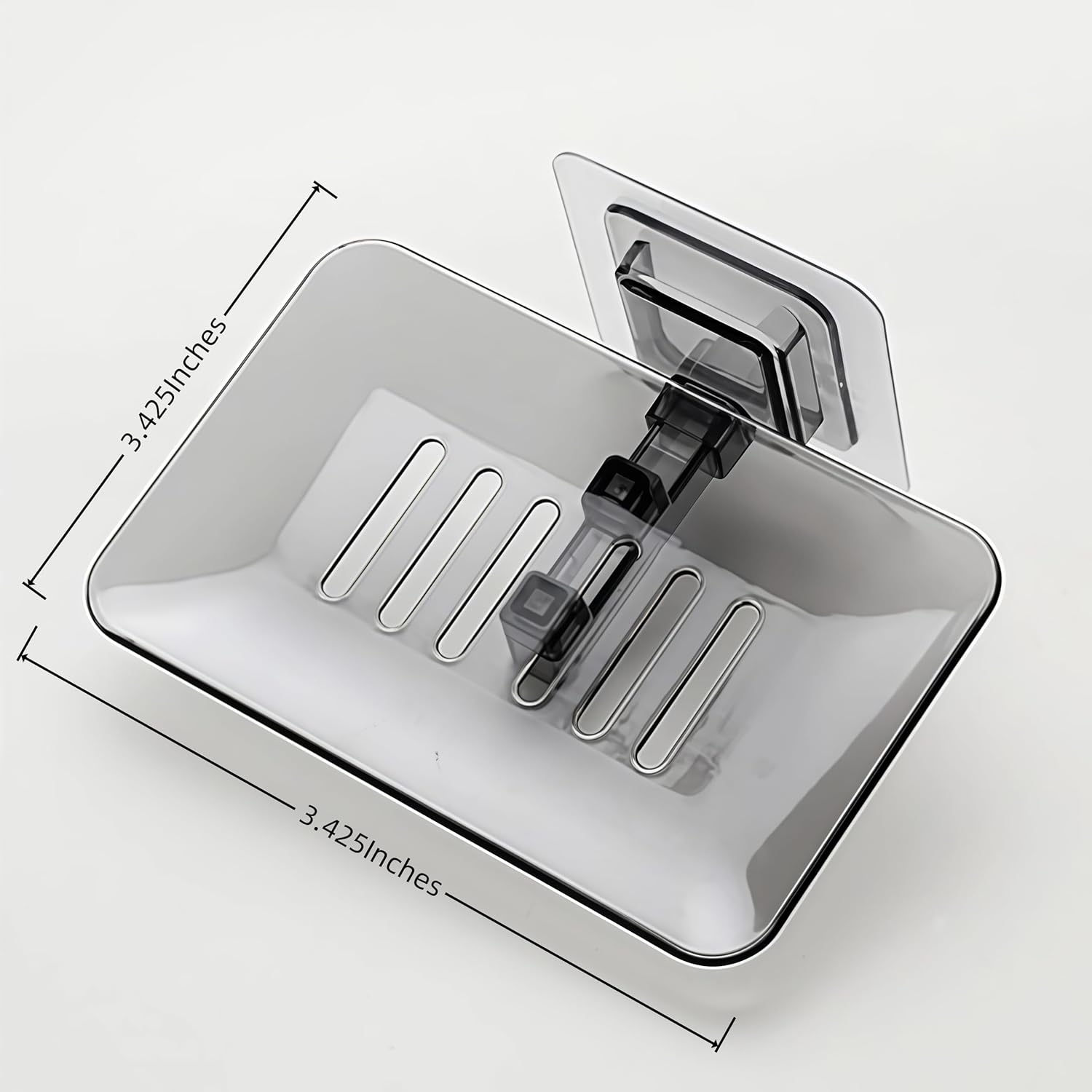 Wall Mounted Transparent Soap  – Home Bathroom Wash Basin recenzja i cena