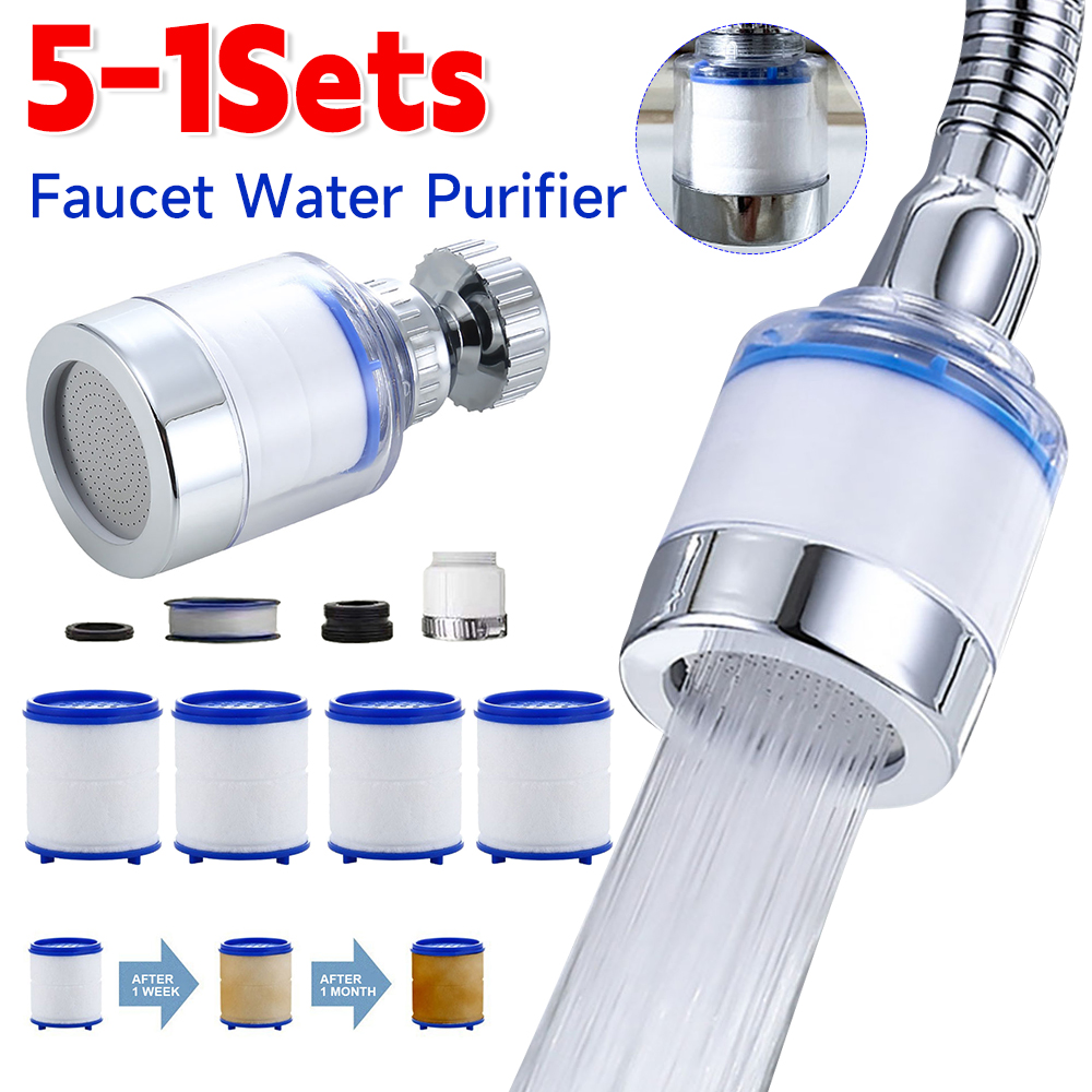 1-5Set Faucet Water Filter Ele – Home Bathroom Water Filter recenzja i cena