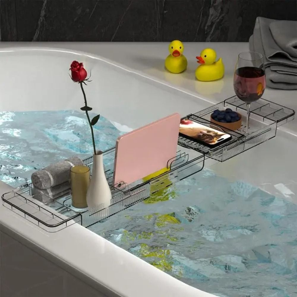 Transparent Bathtub Holder Tra – Bath Caddy Tray recenzja i cena