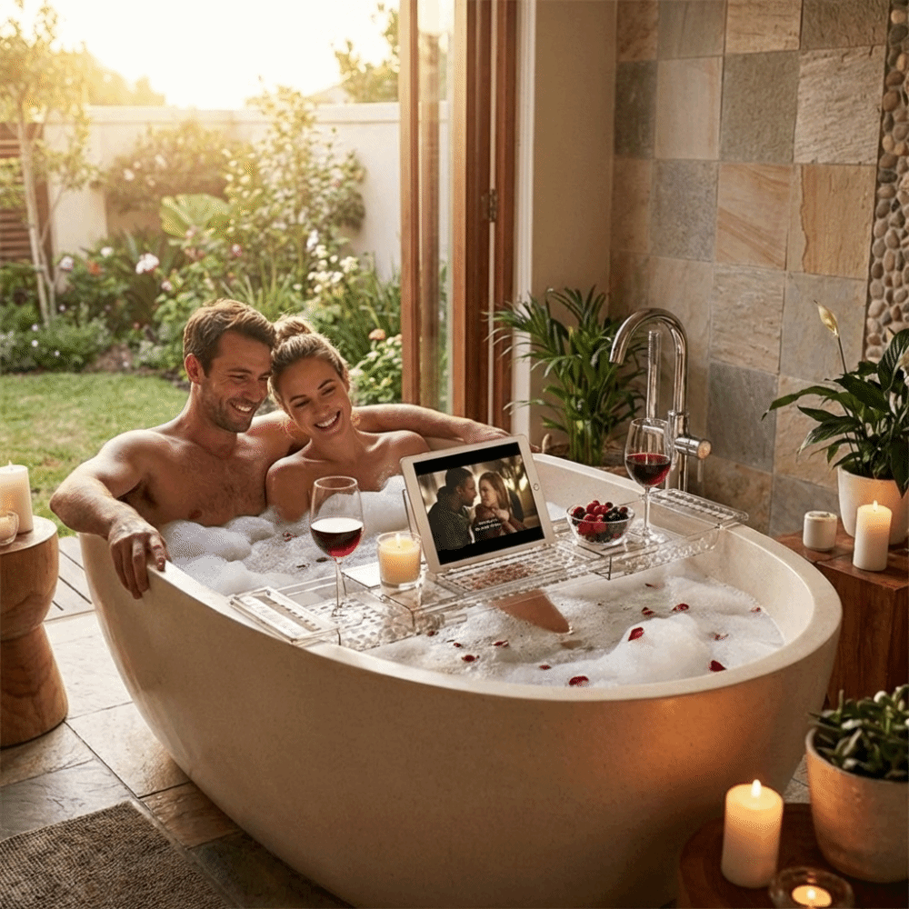 Transparent Bathtub Holder Tra – Bath Caddy Tray recenzja i cena