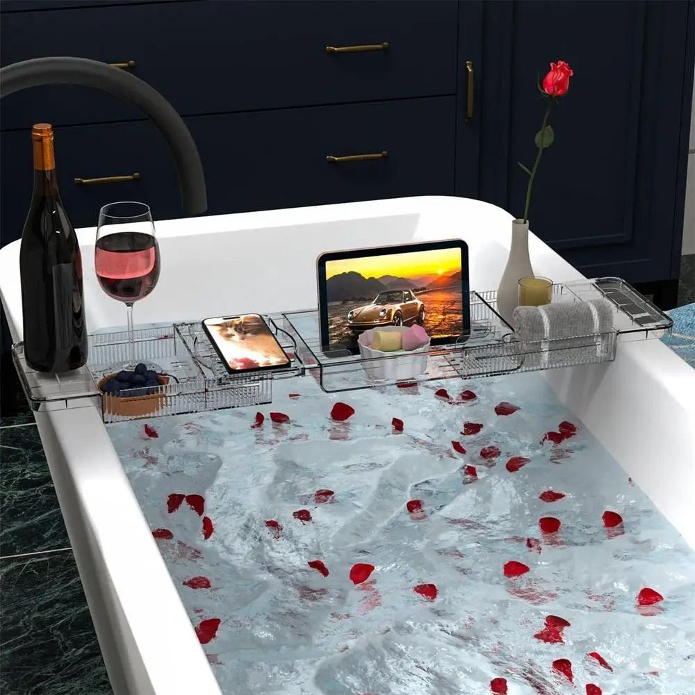 Transparent Bathtub Holder Tra – Bath Caddy Tray recenzja i cena