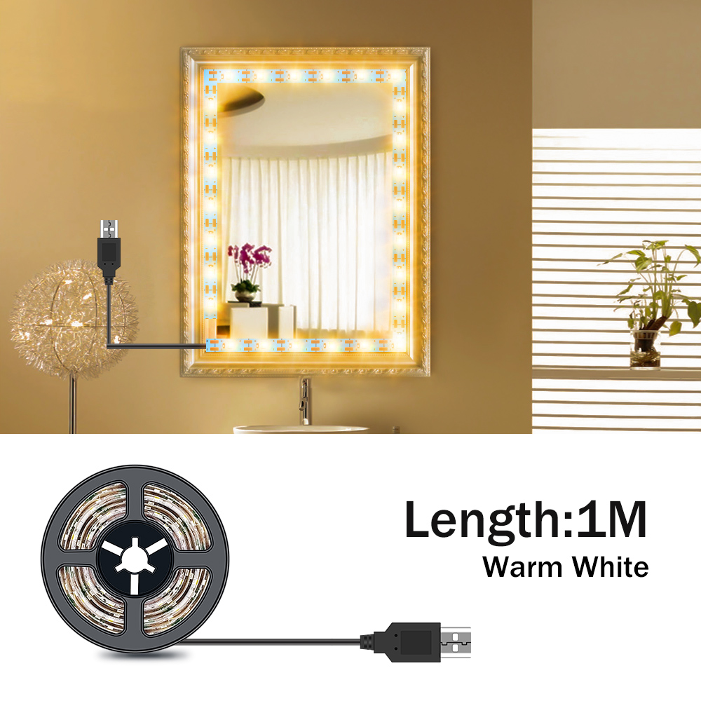 DC5V LED Makeup Mirror Light S – Home Bathroom Vanity recenzja i cena