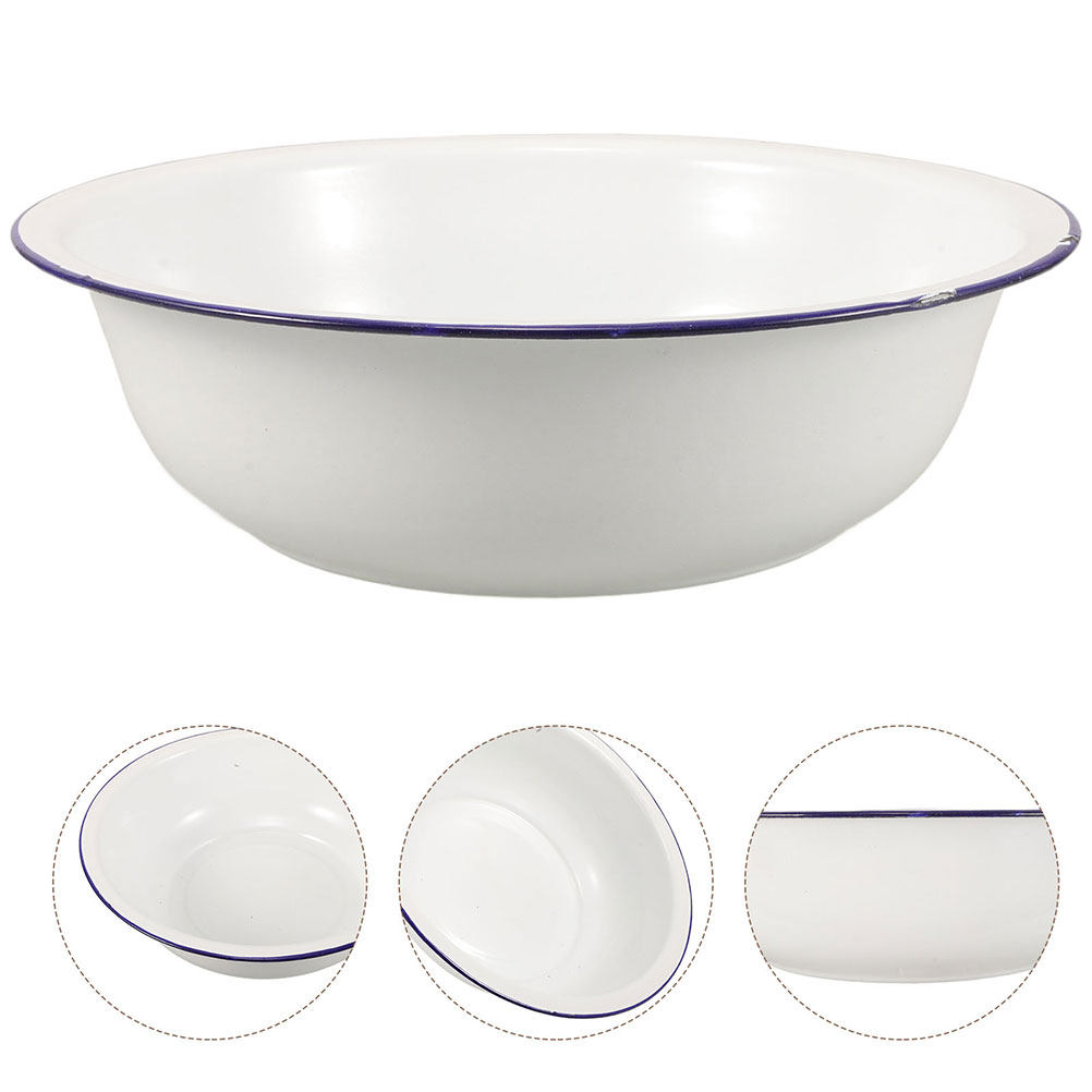 32cm Enamel Wash Basin Foot So – Home Bathroom Wash Basin recenzja i cena